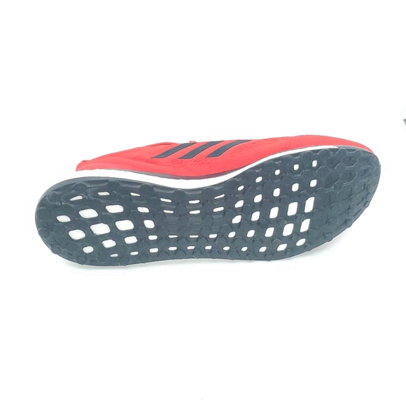 Adidas mens boost athletic shoes Red black lace up - Picture 8 of 8